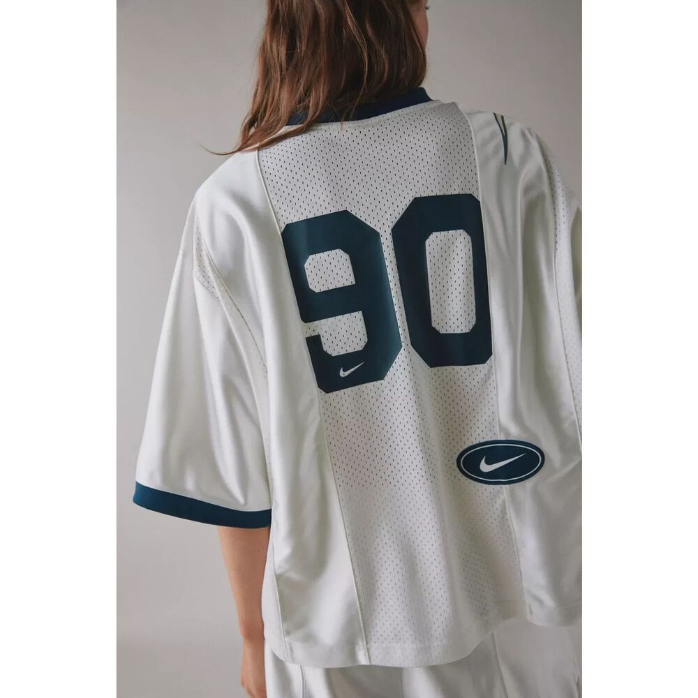 New Nike Sportswear Oversized Street Graphic Jersey Sail Size Large - Picture 4 of 8